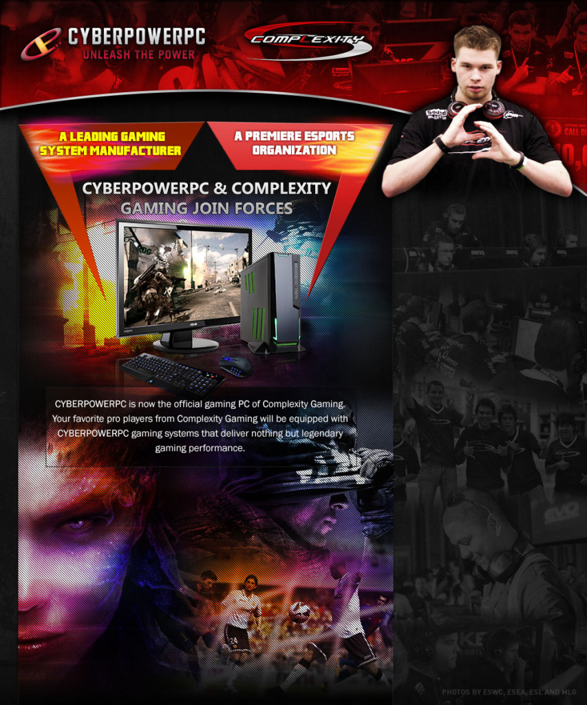 CyberPowerPC and Complexity Gaming are teaming up!