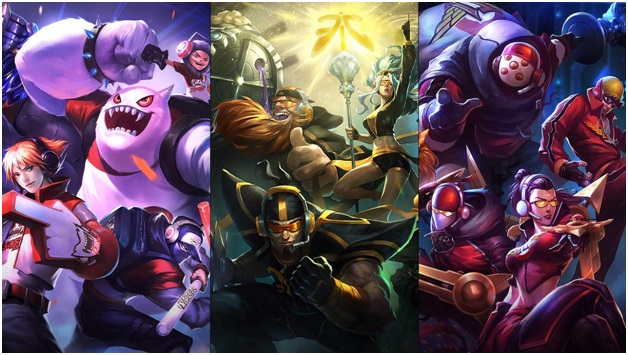 The Coolest Champion Skin Themes from League of Legends