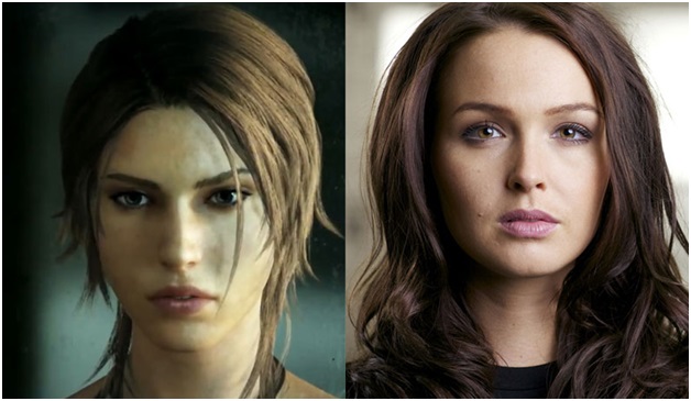 Camilla Luddington plays as Lara Croft