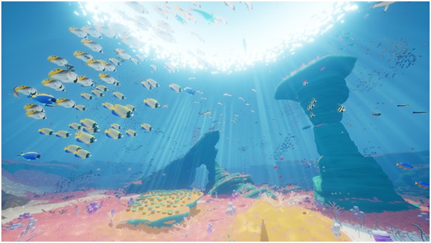 ABZÛ – Explore a Relaxing and Peaceful Environment