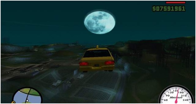 Flying Cars cheat for Grand Theft Auto: San Andreas GTA Flying Cars