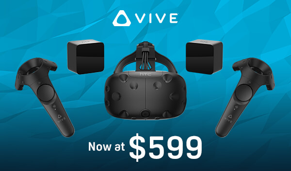 HTC Vive Lowers Price