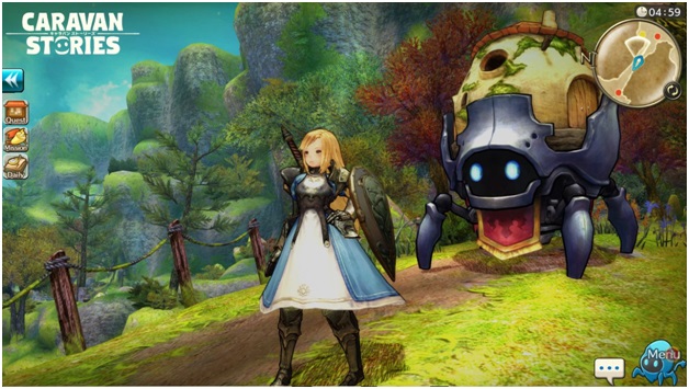 Aiming’s New MMORPG: Caravan Stories