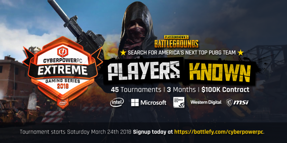 CyberPowerPC $100K Sponsorship Contract Tournament Series