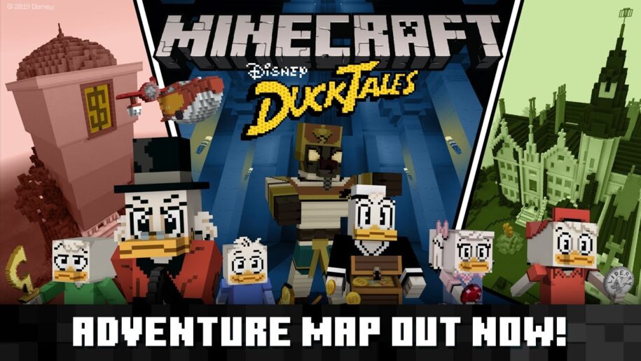 Minecraft Releases Ducktales Adventure Map