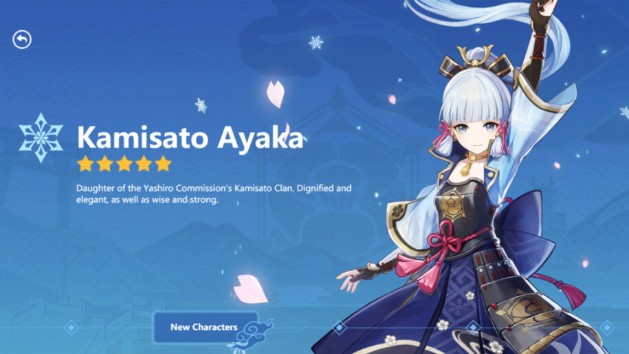 Genshin Impact Ayaka – Best Weapons and Best Artifacts