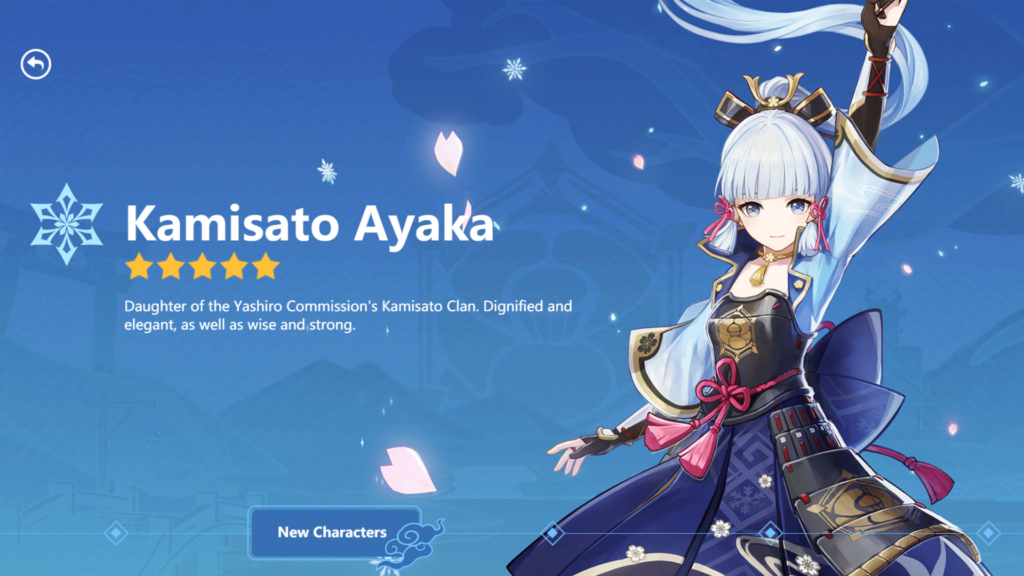Genshin Impact Ayaka