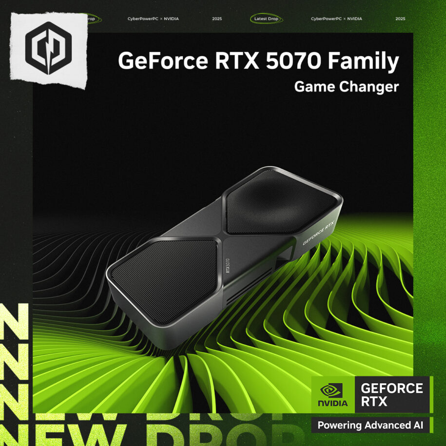 GeForce RTX 5070 – Now Available in CyberPower Gaming PCs