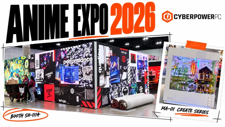 CyberPowerPC at Anime Expo 2026