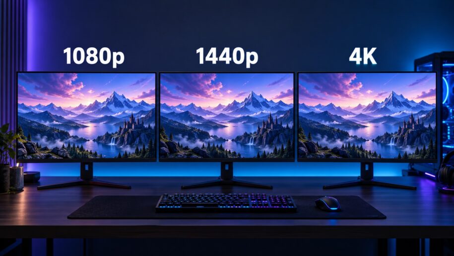 1080p vs 1440p vs 4K Resolution Gaming in 2026